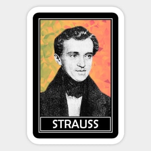 Johann Strauss Sticker